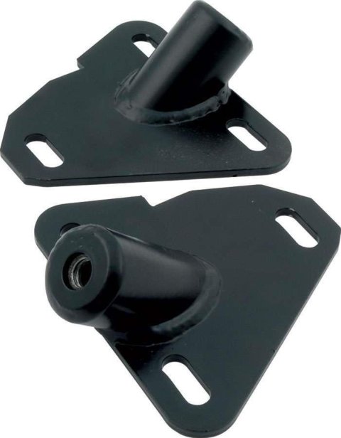 Allstar Performance Motor Mounts ALL38082 Mount, Frame Pad, Bolt-In, Steel, Black, GM Metric Chassis, Pair