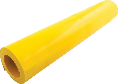 Allstar Performance Rolled Plastic ALL22425 Plastic, Yellow, .070 in. Thickness, 24 in. Width, 10 ft. Length, Each