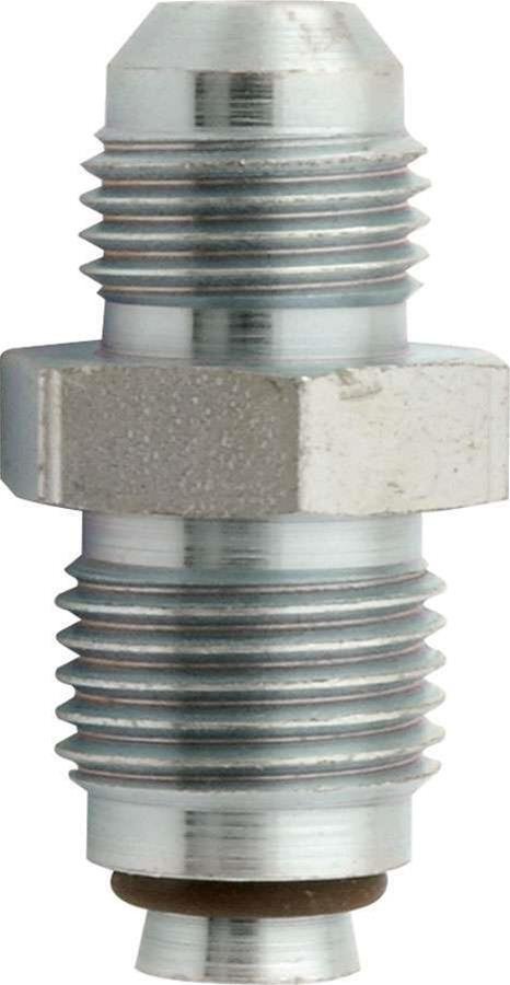 Allstar Performance Power Steering Fittings ALL48210 Fitting, Adapter, AN to Inverted Flare, Straight, Steel, Zinc, -6 AN, M16 x 1.5 O-ring, Each