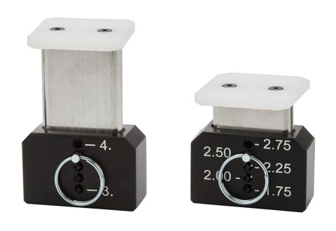 Allstar Performance Chassis Ride Height Blocks ALL10720 Blocks, 1-3/4 to 4 in Measurement, Short, Pair