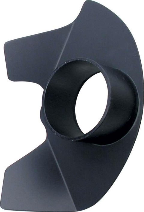 Allstar Performance Brake Ducts ALL42116 Cooling Duct, Single-spindle, Driver Side, Lightweight, Aluminum, Natural, for 3 in. Hose, Each