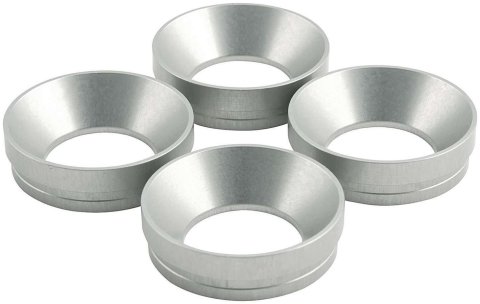 Allstar Performance Carburetor Restrictor Plate Inserts ALL26184 Base Insert, 1.150 in Diameter, 1/2 in Tall, Set of 4