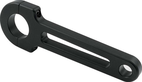Allstar Performance Steering Column Mount Brackets ALL52128 aluminum bracket clamps to 1-3/4 in tubing and is 7-1/2 in center to center. Mounting bolt
