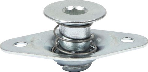 Allstar Performance Flush Head Self-Ejecting Button Fasteners ALL19131 Complete Fastener, Fastener, Quick Fasteners, Steel, Natural, 0.500 in Length, Set of 50