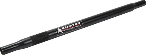 Allstar Performance Steel Suspension Tubes ALL57078 Threaded Tube, Tube, Swedged, 1/2-20 in. RH/LH Thread, Steel, Black Anodized, 17.0 in. Length, Each