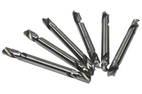 Allstar Performance Double-Ended Drill Bits ALL18201 Bit, Double-Ended, High Speed Steel, Titanium Nitride, 1/8 in. Diameter, Set of 6