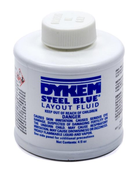 Allstar Performance Dykem Layout Fluid ALL12070 Fluid, Dykem, 4.0 oz., Each