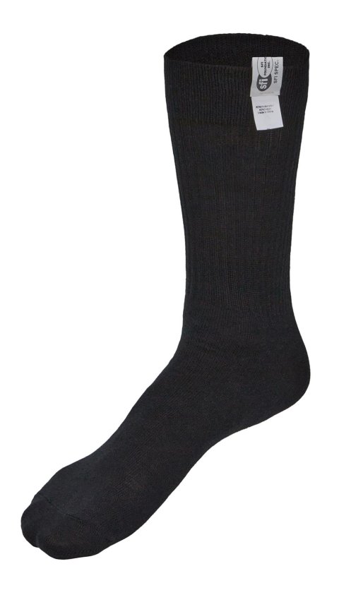 Allstar Performance Fire Retardant Socks ALL926414 Pair SFI 3.3 Thick F/R Black Size 10-11