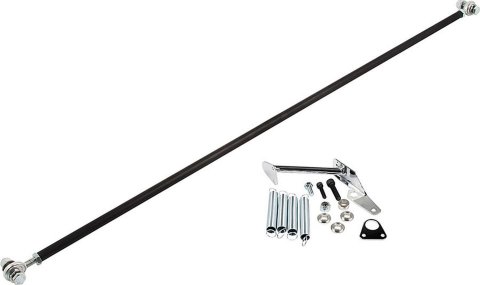 Allstar Performance Adjustable Throttle Linkages ALL54178 Aluminum Linkage w/ Return Spring Kit 36 in