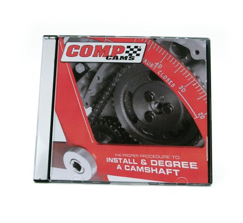 COMP Cams Cam Installation and Degreeing Videos/DVDs 190DVD Video, DVD, "Proper Procedure to Install And Degree A Camshaft", Each