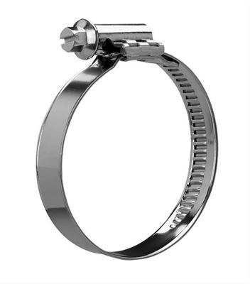 COMP Cams Gator Brand Clamps G312100 Hose Clamp, Brand, Stainless Steel, Asymmetrical Thread, 3.973 - 4.724 in. Range, SAE Size 64, Each