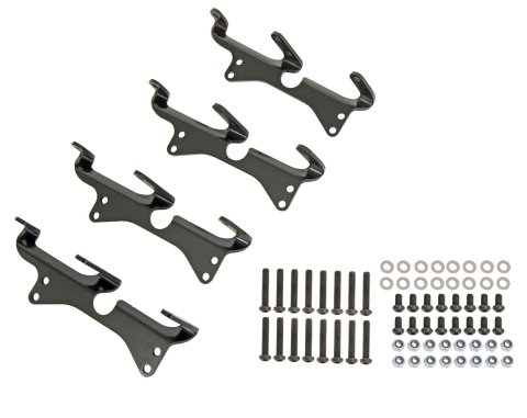 COMP Cams LS-Style Ignition Coil Mounting Kits 290-XR-KIT Brackets, Use with Billet Valve Covers and FAST 30260 XR-1A High Output Coils, Steel, E-Coated, Chevy, LS, Kit