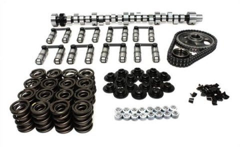 COMP Cams Thumpr Hydraulic Roller Cam and Lifter Kits K51-600-11 Camshaft Kits, Thumpr, Roller, 227/241, Timing Set, Lifters, Springs, Retainers, Locks, Stem Seals, Pontiac, V8, Kit