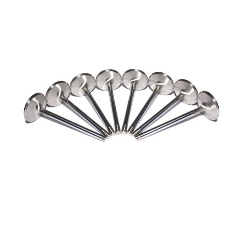 COMP Cams Valves 6076-8 Engine Intake Valve Kit, Stainless Intake for GM LS1 4.894" Length