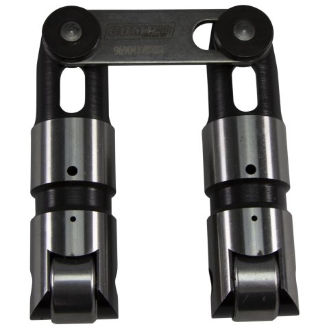 COMP Cams Sportsman Solid Roller Lifters 96904B-2 Lifter, Sportsman, Mechanical Roller, Vertical Link, 0.904 in. Diameter, w/ Bushing, Seat Height 1.880 in., SBC, Chevy, Pair