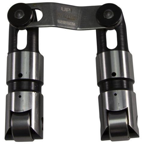 COMP Cams Sportsman Solid Roller Lifters 96850-2 Lifter, Sportsman, Mechanical Roller, Vertical Link, 0.904 in. Diameter, w/ Bearing, Seat Height 1.880 in., BBC, Chevy, Pair