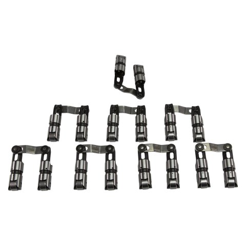 COMP Cams Sportsman Solid Roller Lifters 96999B-16 Lifter, Sportsman, Mechanical Roller, Vertical Link, .180 in. Offset, 0.904 in. Diameter, Bushing, Seat Height 1.880 in., BBC, Chevy, Set of 16