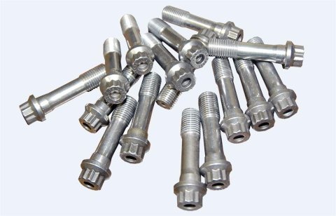 Eagle ARP Connecting Rod Bolts EAG12080 Bolts, High Performance, 8740 Chromoly, Rods Only, Set of 16