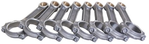 Eagle FSI I-Beam Connecting Rods FSI6000BST Rod, I-Beam, Forged 4340 Steel, Shot-Peened, 6 in. Length, Chevy, Small Block, Set of 8