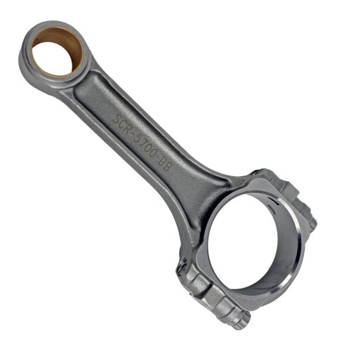 Eagle SIR I-Beam Connecting Rods SIR5700BB-1 Rods, 5140 Steel, I-Beam, 5.700 in. Length, Bushed, Chevy SB, Each