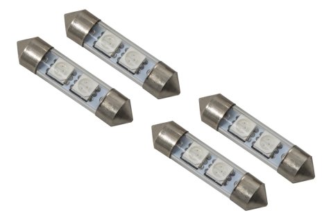Diode Dynamics Light Bars, Pods and Fog Lights DD0080Q LED Light, 36mm SMF2 LED Red (four)
