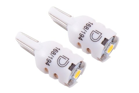 Diode Dynamics Light Bulbs DD0335P LED Light, 194 HP5 LED Natural White Short (pair)