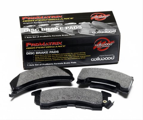 Wilwood ProMatrix Brake Pads 150-D0658K Pad Set, Promatrix, D658