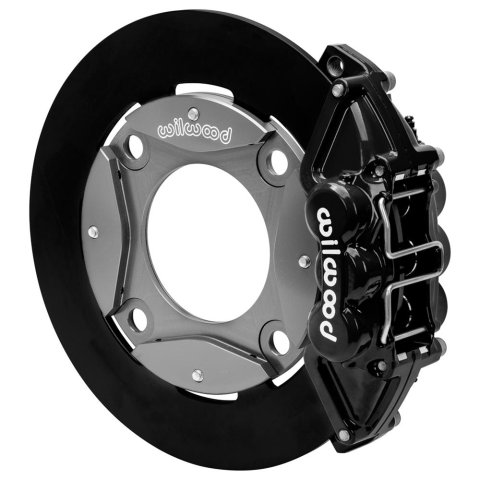 Wilwood UTV6 Brake Kits 140-17574 Disc Kit, Rear, UTV6, 6 Piston, Black Calipers, 11.25 in. Rotor, Solid Rotors, BP-10 Pads, Polaris, Kit