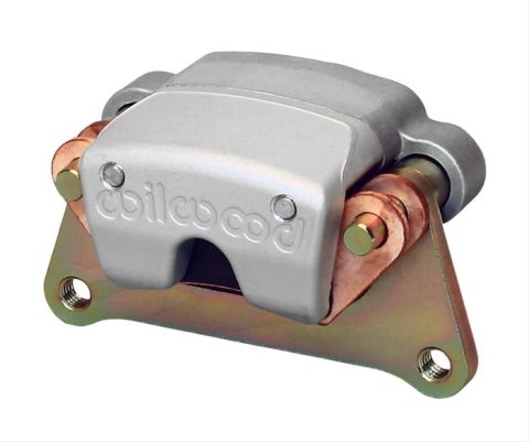 Wilwood SC Series Calipers 120-11644 Brake Caliper, Series, Aluminum, Gray Anodized, 2-piston, Logo, Each