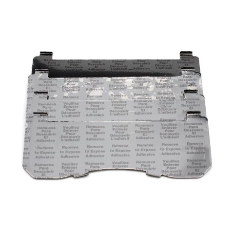 Wilwood Disc Brakes Brake Pad Shims 300-16612 KIT,SHIM,PAD,TX6,6.62 LG x 2.64 WIDE