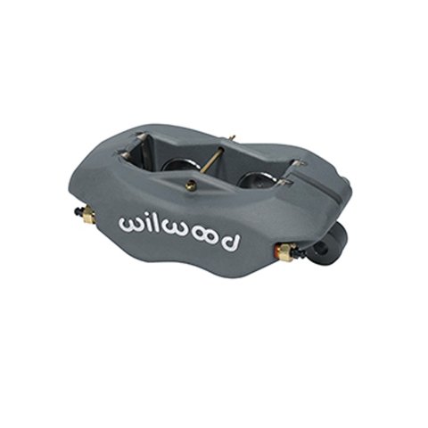 Wilwood Forged Dynalite Brake Calipers 120-6817 Caliper, Dynalite, Aluminum, Gray Anodized, 4-piston, Each