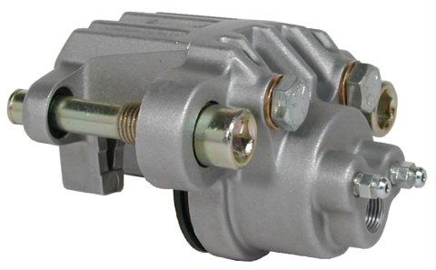 Wilwood SC Series Calipers 120-9851 Brake Caliper, SC1 Series, Aluminum, Gray Anodized, 1-piston, Each