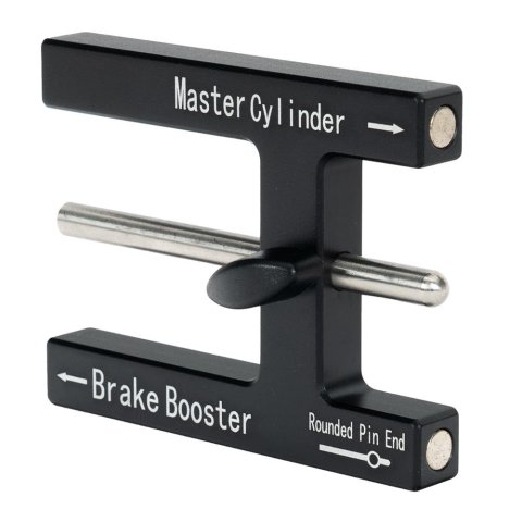 Wilwood Master Cylinder Pushrod Length Gauges 260-18027 Gauge, Brake Tool, Aluminum Body, Black, Steel Hardware, Magnetic, Each