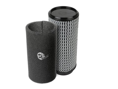 aFe Aries AE1 Pro Dry S Air Filter Elements 81-10076-WF Element, S, Round Flanged, 5.375, 13.100 in. High, Synthetic, Gray, Each