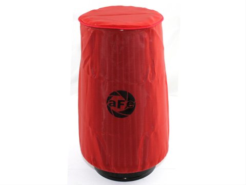 aFe Pre-Filters 28-10172 Air Filter Wrap, Pre Filter, Red, Round, 3.0 in. Height, 14.0 in. Diameter, Each