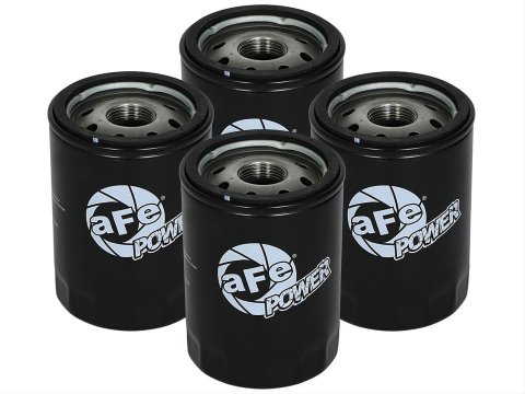 aFe Pro GUARD D2 Oil Filters 44-LF038-MB Filters, D2, Canister, Set of 4