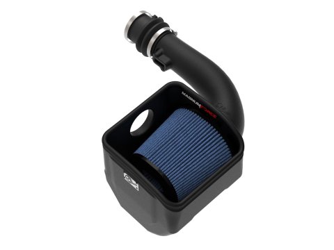 aFe Magnum Force Stage 2 Pro 5R Air Intake Systems 54-13013R-1 Kit, 2, Oiled Cotton Gauze Filter, Black Tube, Nissan, Kit