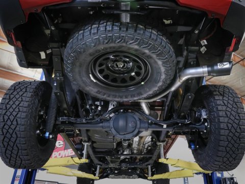 aFe Apollo GT Exhaust Systems for 2023-2025 CANYON, COLORADO - 49-44141-B Systems, Series, 3 in., 409 Stainless Steel, Cat-Back, Black Tips, Chevy, GMC, Kit