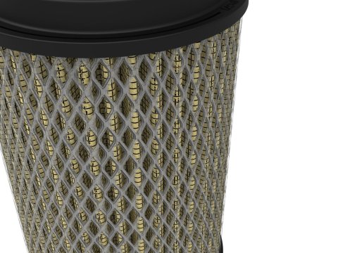 aFe Pro GUARD 7 Air Filter Elements 87-10069-WF Filter, Guard 7, Cotton/Synthetic, Foam Pre-Filter, Polaris, Each