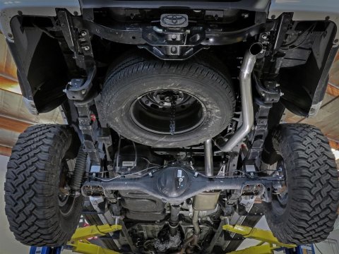 aFe Mach Force XP Tailpipes for 2016-2023 TACOMA - 49C46065 Exhaust, Tailpipes, 304 Stainless Steel, Natural, 2.500 in. Diameter, Slant Cut, Toyota, Tacoma, Kit