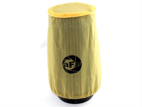 aFe Pre-Filters 28-10191 Air Filter Wrap, Pre Filter, Nylon, Yellow, Round, Each