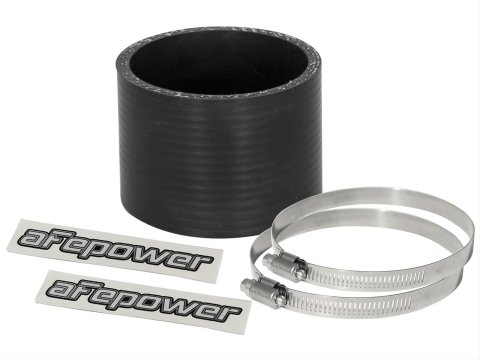 aFe Tubing Couplers 59-00051 Couplers, Straight, Silicone, Black, 2.50 in. Inlet/Outlet Diameter, 2.00 in. Length, Each