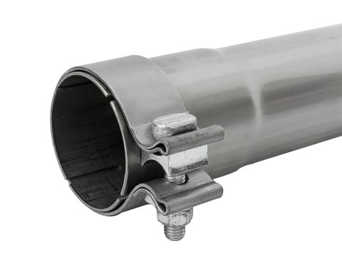 aFe Mach Force XP Resonator Delete Pipes 49M10010 Intermediate Pipes, XP, Delete, 3 in. Diameter, 19 in. Length, Stainless Steel, Natural, Universal, Each
