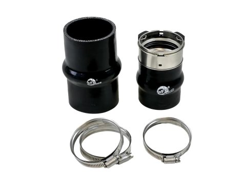 AFE Power Hose Clamps 46-20680SSH BladeRunner OER Series Coupling & Clamp Kit for Factory Hot Charge Pipe Ford Diesel Trucks 23-24 V8-6.7L (td)