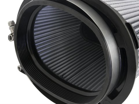 aFe Magnum FLOW Pro DRY S Air Filters 21-91107 Filter, Dry S, Synthetic, Gray, (6.75x4.75)F x (8.25x6.25)B(Mtm2) x (7.25x5)T x 7H in