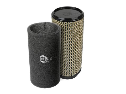 aFe Aries AE1 Pro GUARD 7 Air Filter Elements 87-10076-WF Element, Guard 7, Round Flanged, 5.375, 13.100 in. High, Cotton, Gold, Each