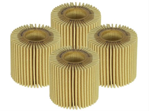 aFe Pro GUARD D2 Oil Filters 44-LF036-MB Filters, D2, Cartridge, Set of 4