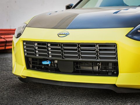 AFE Power - Tow Hooks and Covers for 2009-2020 370Z, 2023-2025 Z 450-712001-L aFe CONTROL Front Hook Blue Nissan 2023 V6-3.0L (tt)