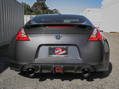 aFe Takeda Exhaust Systems for 2009-2020 370Z - 49-36139-B System, Takeda, 2.5 in., 304 Stainless Steel, Cat-Back, Split Rear, Round Black Slant Cut Tips, Nissan, Kit