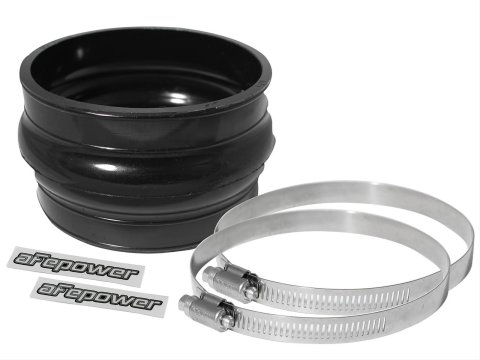 aFe Tubing Couplers 59-00023 Couplers, Hump, Polyurethane, Black, 4.50 in. Inlet/Outlet Diameter, 3.00 in. Length, Each